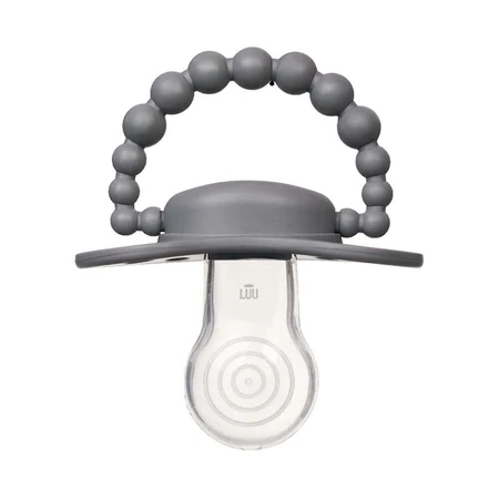 Luu Kids, пустышка, позиционирование, силикон, Lovely Gray, 0-3 месяца, 1 шт.: цены и характеристики