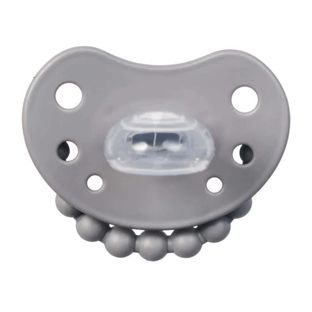 Luu Kids, пустышка, позиционирование, силикон, Lovely Gray, 0-3 месяца, 1 шт.: цены и характеристики