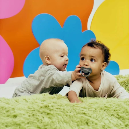 Luu Kids, пустышка, позиционирование, силикон, Lovely Gray, 0-3 месяца, 1 шт.: цены и характеристики