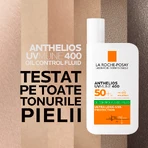 La Roche-Posay Anthelios Invisible Fluid Сонцезахисний флюїд без запаху UVmune, SPF 50+, 50 мл: ціни та характеристики
