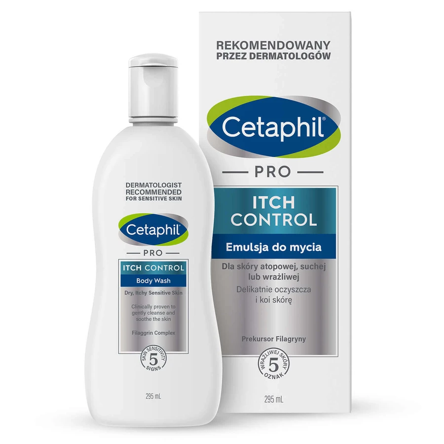 Cetaphil Pro Itch Control, очищувальна емульсія, для немовлят, дітей та дорослих, 295 мл: ціни та характеристики
