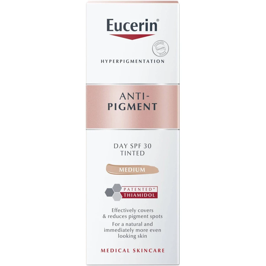 Eucerin ANTI-PIGMENT Дневной крем SPF 30 - тонирующий (средне-темный) 50 мл: цены и характеристики