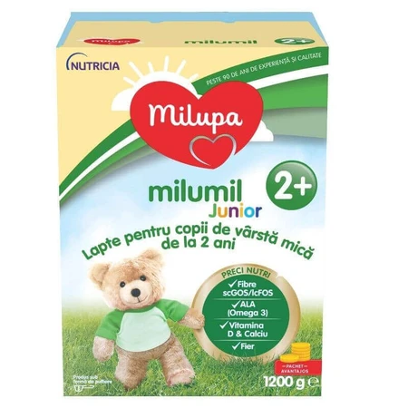Милумил юниор 2+ x 1200 г: цены и характеристики