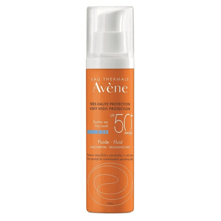 Флюид с ароматом для защиты от солнца SPF 50+, 50 мл, Avene: цены и характеристики