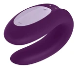 Партнерський вібратор Satisfyer Double Joy для пар з дистанційним керуванням Violet