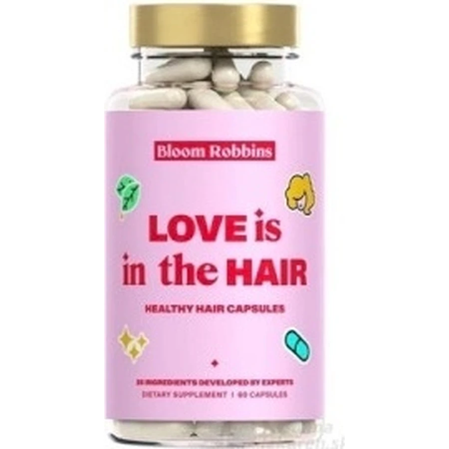 LOVE is in the HAIR - Капсули для здорового волосся 1×60 шт, дієтична добавка: ціни та характеристики