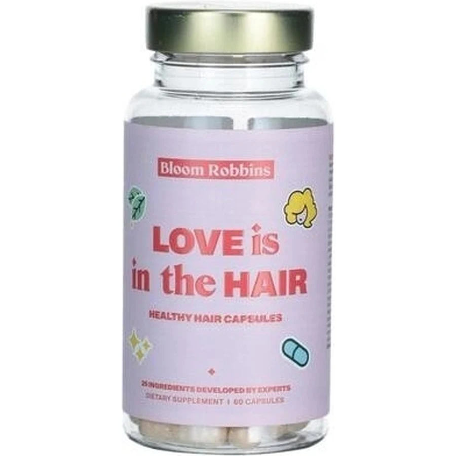 LOVE is in the HAIR - Капсули для здорового волосся 1×60 шт, дієтична добавка: ціни та характеристики