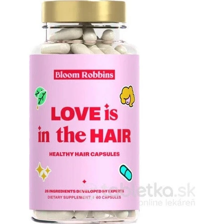LOVE is in the HAIR - Капсули для здорового волосся 1×60 шт, дієтична добавка: ціни та характеристики