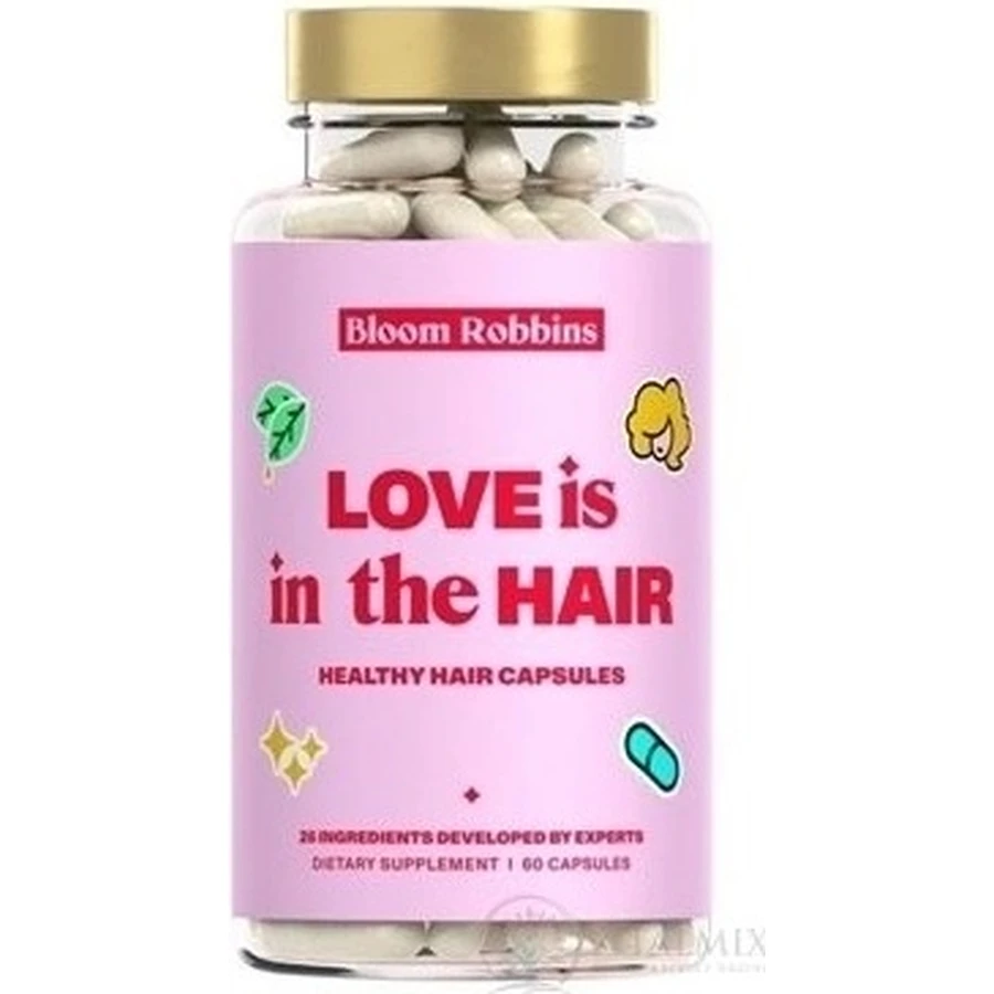 LOVE is in the HAIR - Капсули для здорового волосся 1×60 шт, дієтична добавка: ціни та характеристики