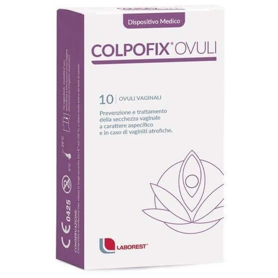 Колпофікс Laborest Italia Colpofix Ovuli, 10 вагінальних овул: ціни та характеристики