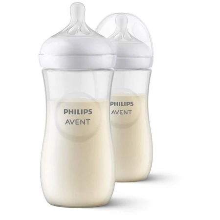 Philips AVENT Пляшечка Natural Response 330 мл, 3м+ 2 шт 1×2 шт, пляшечка: ціни та характеристики