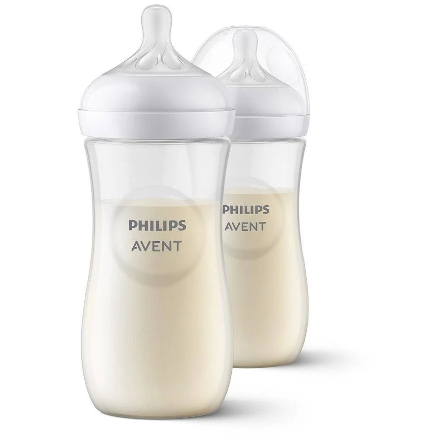 Philips AVENT Пляшечка Natural Response 330 мл, 3м+ 2 шт 1×2 шт, пляшечка: ціни та характеристики