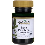 Swanson Beta Carotene 10000 МО, бета-каротин, 100 ел. капсул