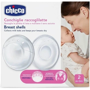 CHICCO Доильные шапочки 2шт 1×2шт, доильные шапочки