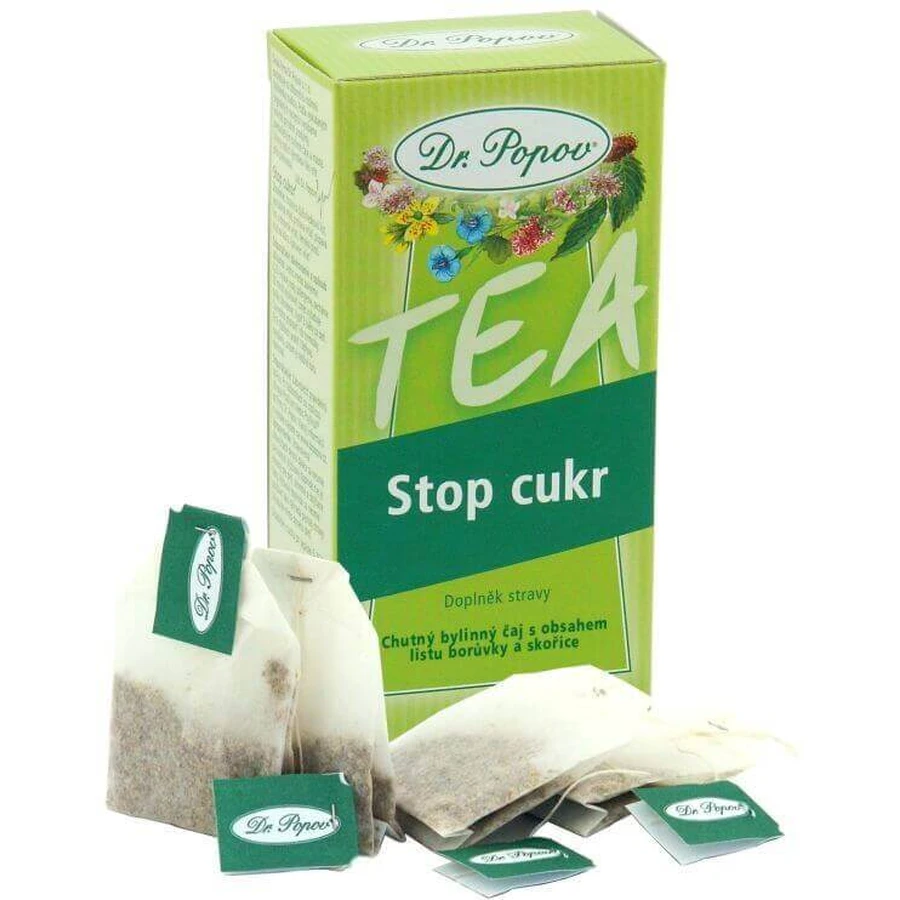 Dr.Popov i stop sugar funnel bags 20 x 1,5 g: цены и характеристики