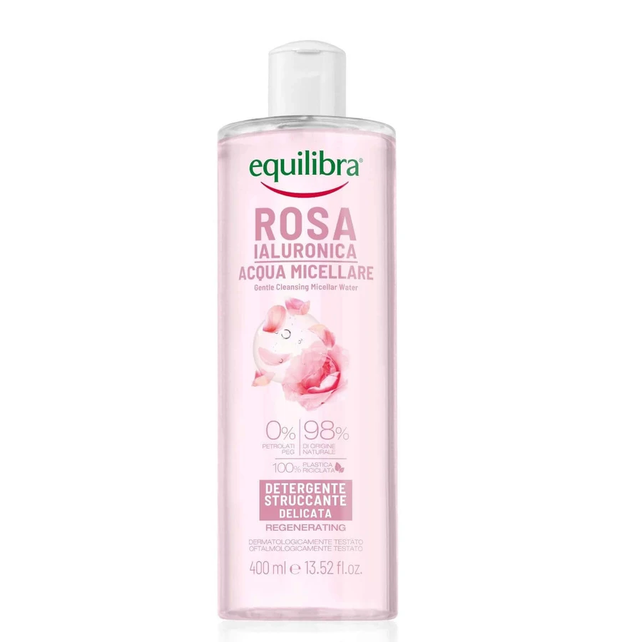 Equilibra Rosa, очищающая розовая мицеллярная вода, 400 мл: цены и характеристики