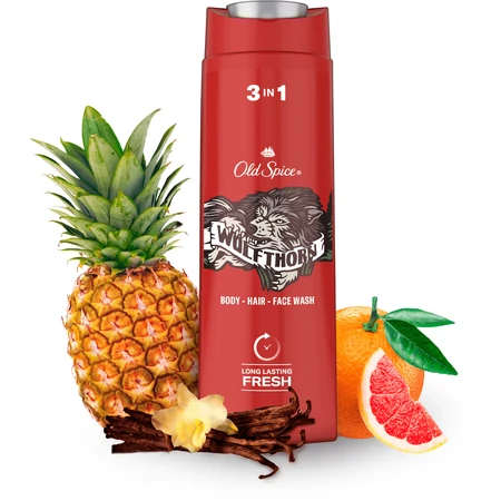 Old Spice WolfThorn 3 в 1 Гель для душа с тропическим цитрусовым ароматом 400 мл: цены и характеристики
