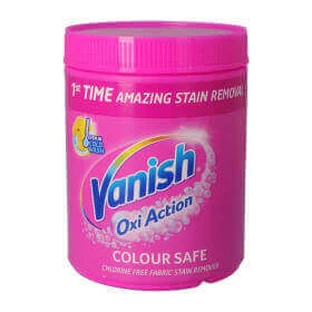 Плямовивідник для рожевих плям Vanish Oxi Action Oxi Action, 1 кг