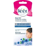 Veet Полоски холодные восковые для депиляции лица 40 шт