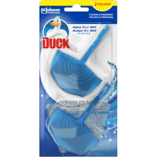 Освежитель для туалета Duck 4 в 1Aqua Blue, 2 шт.