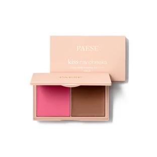 Paese Kiss my Cheeks, палитра для контурирования лица, холодная, 15 г