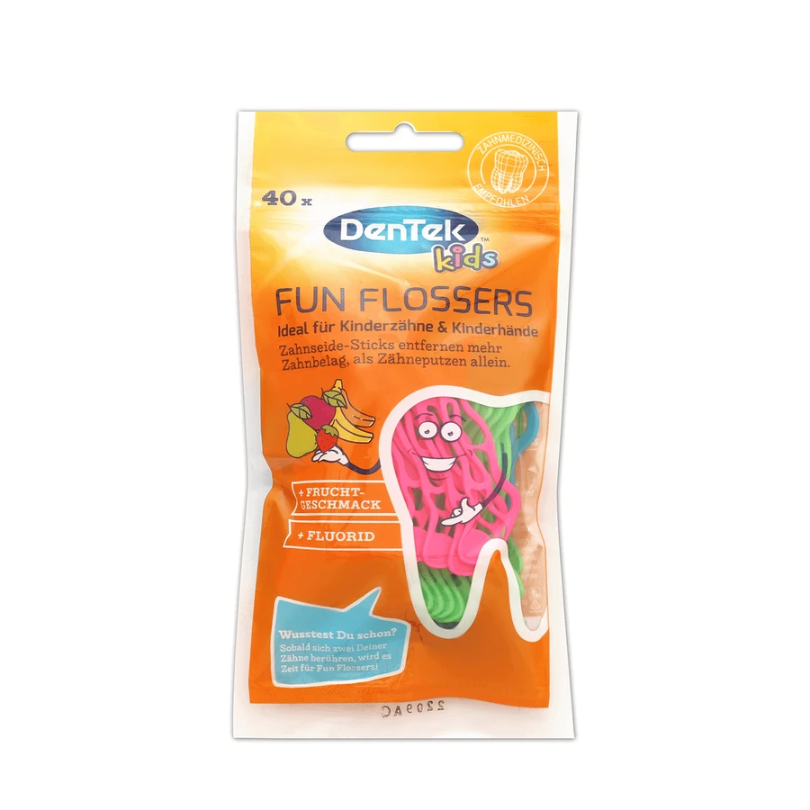 Dentak, Fun Flossers, зубные нити, 40 штук: цены и характеристики