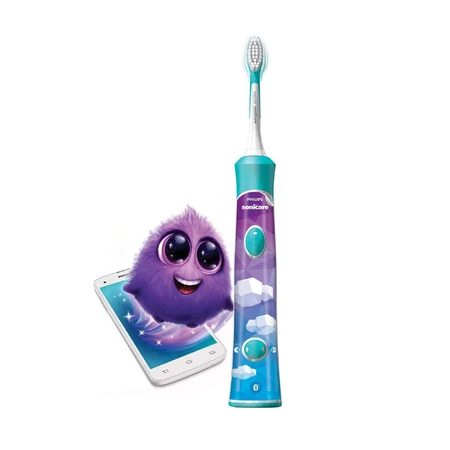 Philips Sonicare For Kids, звуковая зубная щетка, с наклейками, HX6322/04, 1 шт.: цены и характеристики