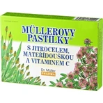 ЛЬОДЯНИКИ MÜLLER ЗІ СКОРОМ. МАТ. ДОЧКА І ВІТ. С 1×12 шт, від кашлю: ціни та характеристики