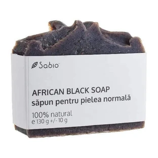 Натуральний пряжений для нормальної шкіри African Black, 130 г, Sabio