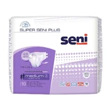 Закрытые подгузники, средние, 10 штук, Super Seni Plus