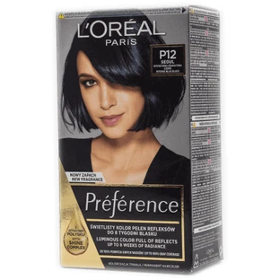 Перманентная краска Preference P12 черная ночь, 1 шт.
