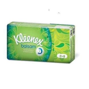 Гігієнічні носові хустинки Balsam, 8 упаковок, Kleenex