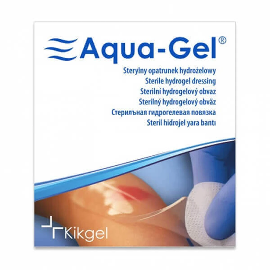 Повязка Aqua-Gel, стерильная, гидрогелевая, диаметр 5 см, 1 шт.: цены и характеристики