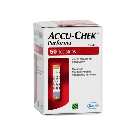 Тест-полоски Accu-Chek Performa для измерения глюкозы в крови, 50 шт.: цены и характеристики