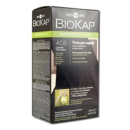 Biokap Nutricolor Delicato, краска для волос, 4.05 шоколадный каштан, 140 мл: цены и характеристики