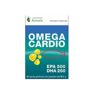 Омега Кардіо, 30 м'яких гелів, Remedia