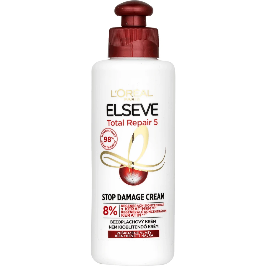 L'Oréal Paris Незмивний догляд для волосся Elseve Total Repair 5 (Крем для зупинки пошкоджень) 200 мл: ціни та характеристики