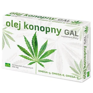 GAL Конопляна олія, 60 гнучких капсул