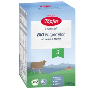 Молоко сухе Bio 3 Lactana, +10 місяців, 600 г, Topfer