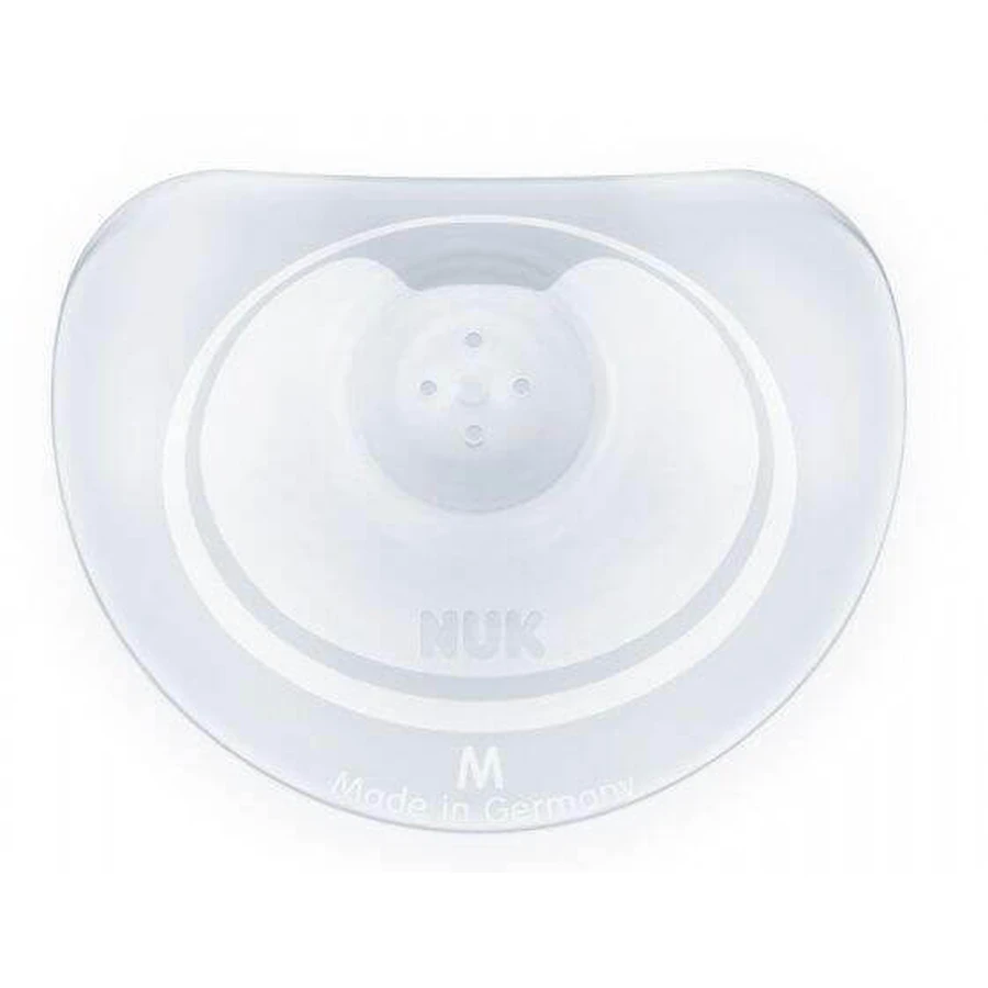 Nuk Грудь силиконовые шапочки + коробка в. M 2 шт: цены и характеристики