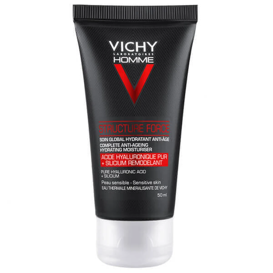 Vichy, Homme Structure Force, Укрепляющий крем против морщин, 50 мл: цены и характеристики
