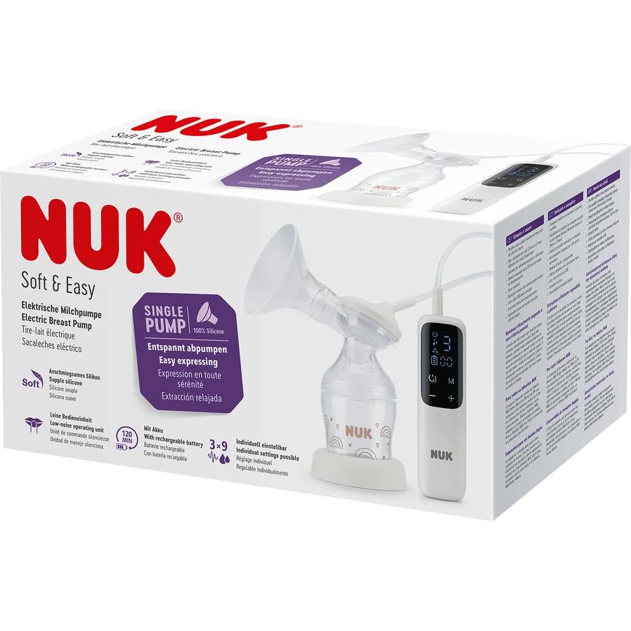 Електричний молоковідсмоктувач Nuk Soft & Easy: ціни та характеристики