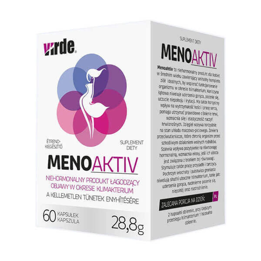 Virde, Menoaktiv, 60 капсул: ціни та характеристики