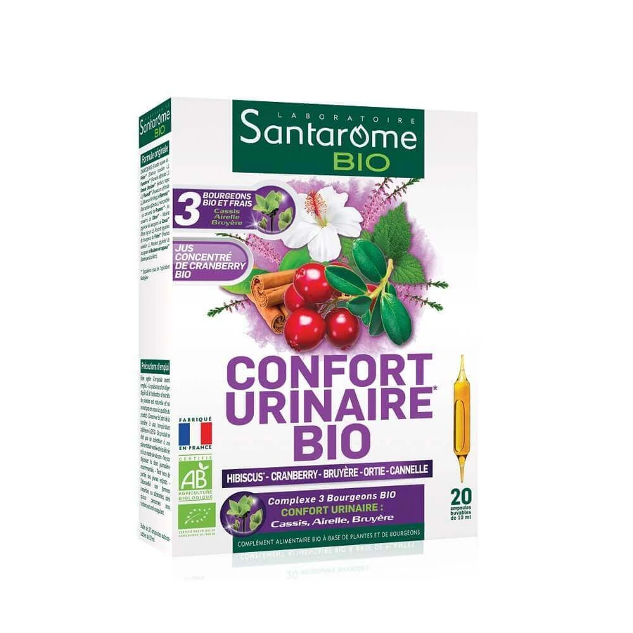 Confort Urinary Bio, 20 питних ампул, Santarome : ціни та характеристики