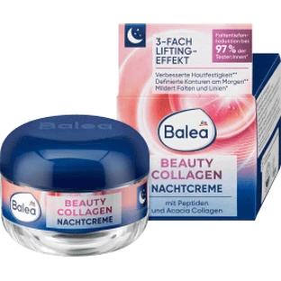 Крем для лица Balea Nachtcreme Beauty Collagen, ночной, с лифтинг-эффектом, 50 мл