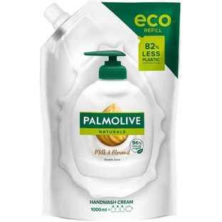 Рідке мило Palmolive Naturals Almond&Milk поповнення 1000 мл