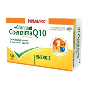 Коэнзим Q10 + Карнитин Walmark Coenzim Q10 + Carnitin, 30 капсул