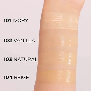Матуюча тональна основа для обличчя Eveline Satin Matt Foundation Матуюча тональна основа для обличчя 101 Слонова кістка, 30 мл