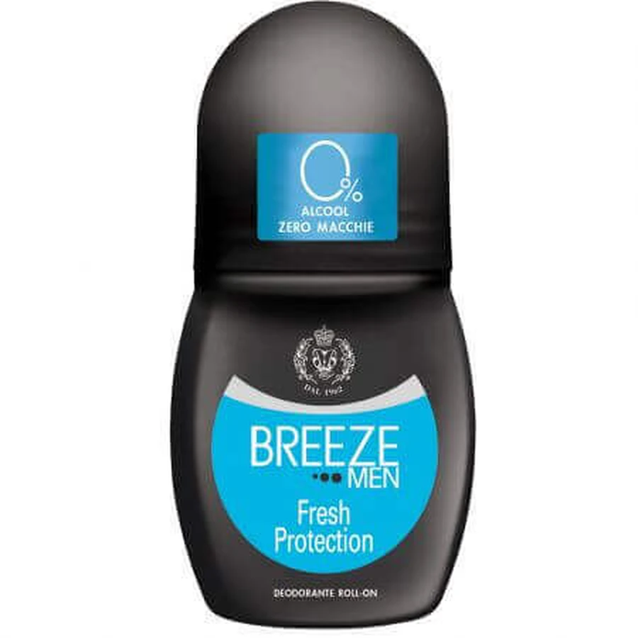Дезодорант-рулон для чоловіків "Свіжий захист", 50 мл, Breeze: ціни та характеристики