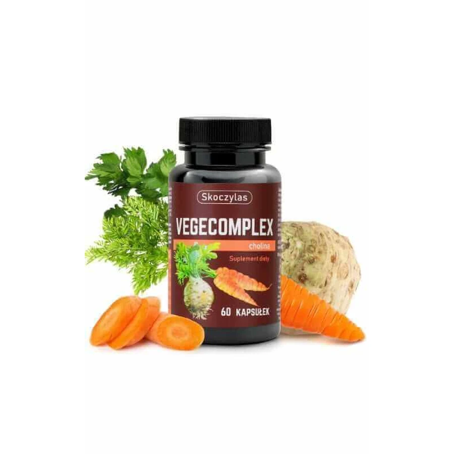 Skoczylas Vegecomplex холин 60 капсул: цены и характеристики